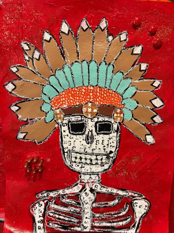 Red Bones by artist Scott Leopold